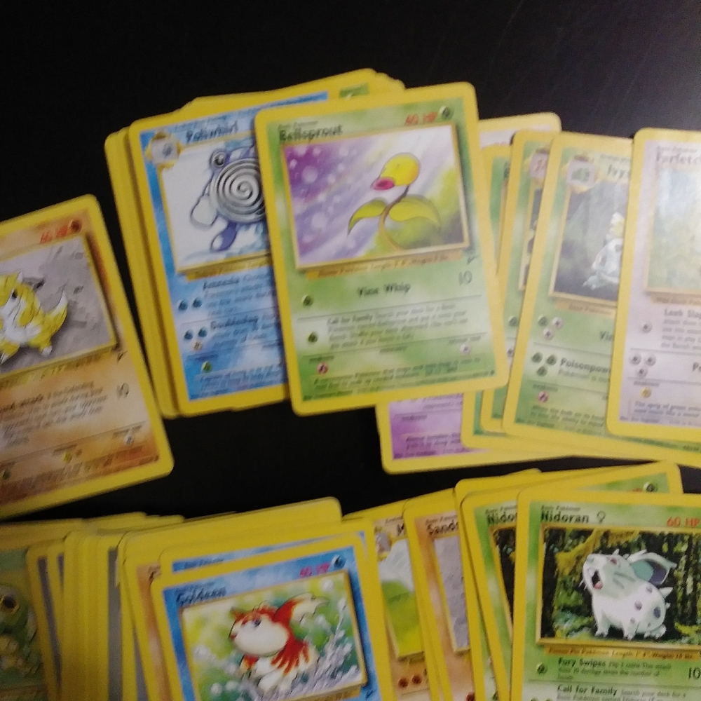 Pokemon cards (Base set 2) 1995, 96, 98